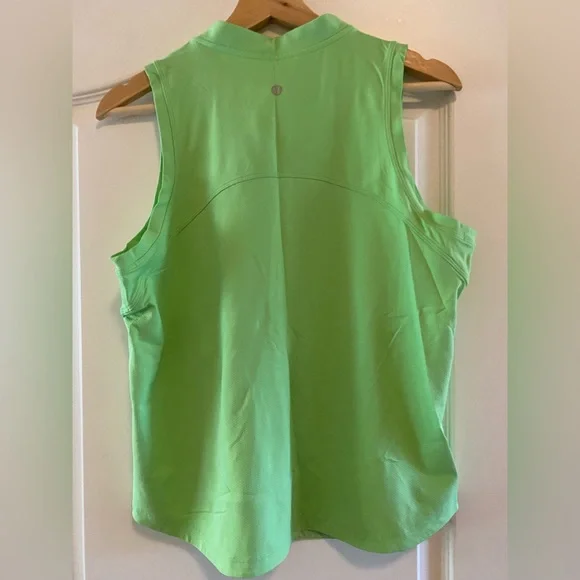 Lululemon Front Zip Tank Green 10 - Picture 13 of 16